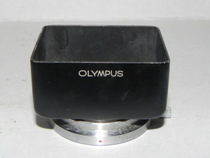 OLYMPUS カブセ式 メタルレンズフ-ド( 内径35mm用)中古品。