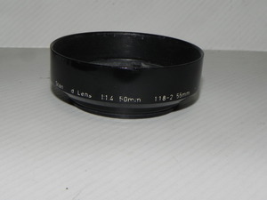 asahi standard 50mm f1.4 55mmf1.8-2 フ-ド(49mm用)