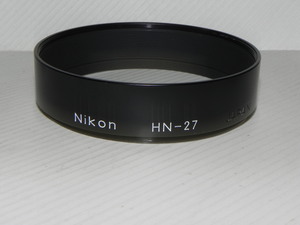 Nikon screw included hood HN-27( unused goods )