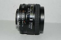 **中古良品　Nikon AF Nikkor 50mm f/1.4 Dレンズ*_画像1