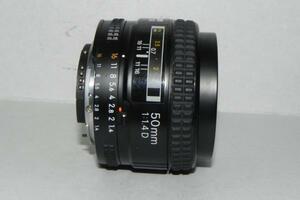 **中古良品　Nikon AF Nikkor 50mm f/1.4 Dレンズ*