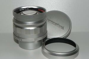 **VOIGTLANDER nokton 50mm/f1.5 lens (L mount )*