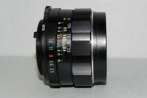 ** Super-multi -coated TAKUMAR 28mm / f 3.5 レンズ(SMCT)*