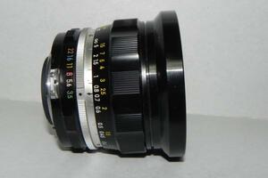 *ジャンク品　Nikon Nikkor-UD Auto 20mm F3.5　レンズ*