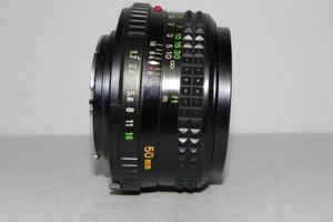 **中古品　Minolta MD ROKKOR　50mm/F 1.7　レンズ*