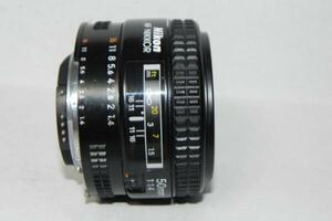 **中古良品　Nikon AF Nikkor 50mm/1.4 (New)レンズ*