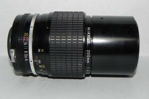 Nikon MF 200mm /f4 レンズ(中古品)