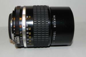 Nikon Ai-s 135mm/Ｆ2.8　レンズ(中古良品)