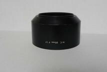 **中古品　minolta MC 85mm f 1.7 レンズフ-ド*_画像2