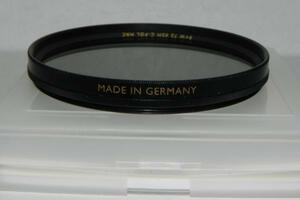 **未使用品　 b+w 72 ksm c-pol MRC フィルター(Germany)*