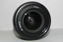 **中古良品　Nikon AF Nikkor 24mm f/2.8 Dレンズ*_画像2