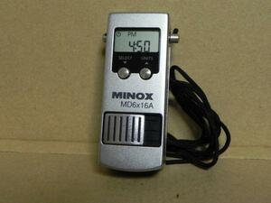 MINOX ポケットモノキュラーMD 6×16A (展示品)