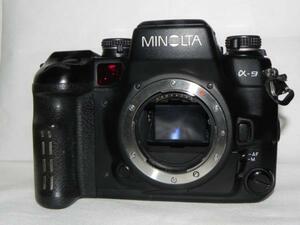 MINOLTA α-9 カメラ(ジャンク品)