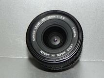 **中古良品　Canon NFD 28mm /f2.8 レンス゛*_画像2