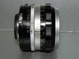 **中古良品　Nikon NIKKOR-s　auto 50mm F1.4 レンズ*