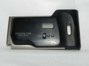 中古品　CONTAX TVS？ DATA BACK