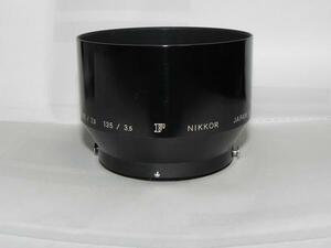 *中古品　Nikon　F フード　(105/2.5 135/3.5用) *