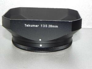 *中古品　asahi takumar 28mm f3.5 レンズ　フ-ド*