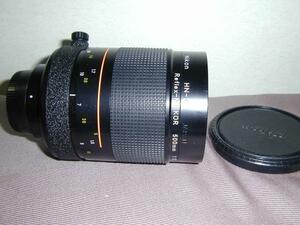 **中古良品　Nikon レフレックス　500mm/Ｆ8　レンス゛(NEW)*