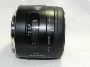 **中古良品　Minolta AF MACRO 50mm/f 3.5 レンズ*