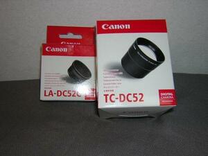 Canon テレコンバーター TC-DC52+アダプター LA-DC52C
