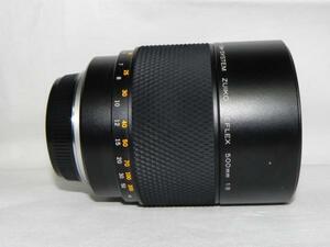 **中古品　OLYMPUS OM-SYSTEM ZUIKO REFLEX 500mm/f8 レンズ*