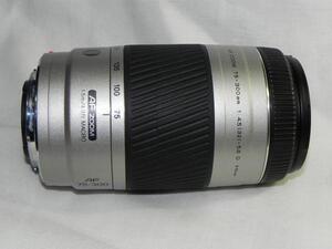 **未使用品　Minolta AF 75-300mm/f 4.5-5.6 (D)