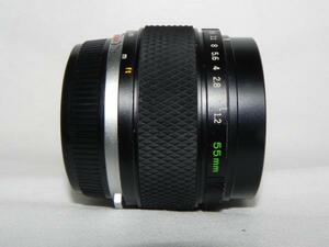 OLYMPUS OM-SYSTEM G.Zuiko AUTO-s 55mm /f 1.2 レンズ(中古品)