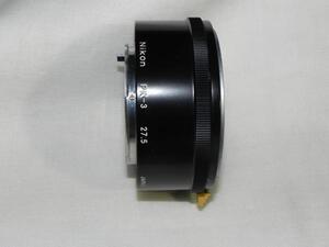 *中古品　Nikon 　Pk-3 接写リング*