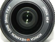 **中古良品　 KONIC M-HEXANON 28mm /f 2.8 レンズ*_画像3