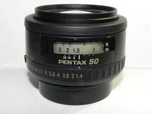 SMC PENTAX-FA 50ｍｍ/Ｆ1.4 レンズ(中古良品)