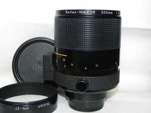 **中古良品　Nikon レフレックス　500mm/Ｆ8　レンス゛(NEW)*