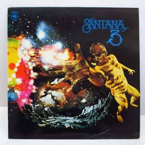 SANTANA-Santana 3 (UK 80's Reissue/CBS-32058)