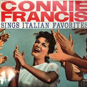 Connie Francis コニー・フランシス イタリアン・ソング LP レコード 5点以上落札で送料無料F