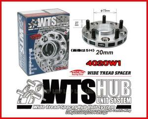 ハブ56付キックスワイドトレッドスペーサー20mm4H-100（1.5) 4020W1-56