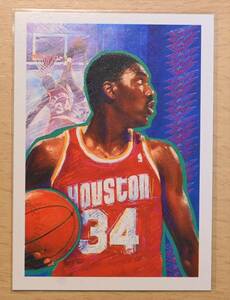 AKEEM OLAJUWON (アキーム・オラジュワン) 1990 NBA HOOPS トレーディングカード 364 【90s HOUSTON ROCKETS ヒューストンロケッツ】
