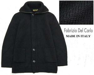 ○Fabrizio Del Carlo ファブリツィオデルカルロ ニットジャケット　made in italy