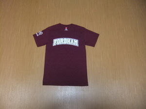 Hanes　ナンバリングTシャツ　エンジS　FORDHAM　フォーダム　ヘインズ　古着