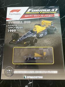 ティレル018 アレジ　1989年　1/43 - Deagostini F1マシンコレクション　デアゴスティーニ