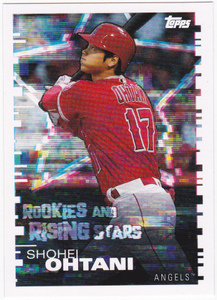 大谷翔平 2019 Topps Sticker 104 Rookies and Rising Stars