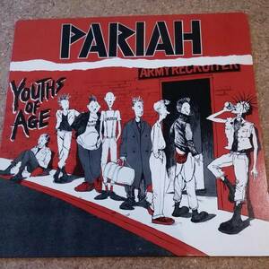 LP ★PARIAH / Youths Of Age★80s HARD CORE PUNK 