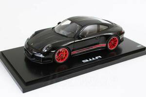 スパーク 特注 1/18 ポルシェ 911R 991 ブラック / ブラックストライプ 2016 500台限定 ツーリングパッケージ GT3 with Touring Package