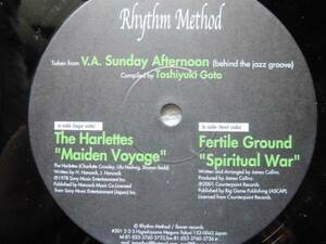 Herbie Hancock/Maiden Voyageカバー/Sunday Afternoon (Behind The Jazz Groove)The Harlettes/Fertile Ground/Spiritual War