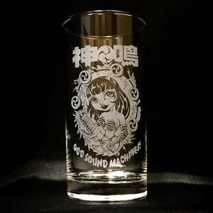 神鳴娘TUMBLER タンブラーグラス 神鳴エンヂニアリング カミナリ族 あいらら 暴走族 チョッパー カフェレーサー レトロ USA 昭和