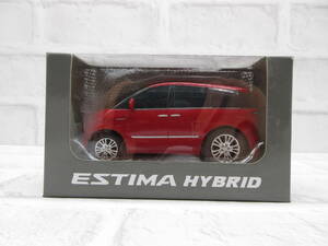 ミニカー トヨタ　エスティマハイブリッド　ESTIMA HYBRID　プルバックカー　レッドマイカメタリック　非売品