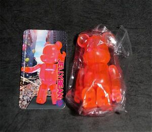 [未開封] ⑧ ベアブリック BE@RBRICK 100% シリーズ4 ジェリービーン JELLY BEANS ピンク クリアピンク