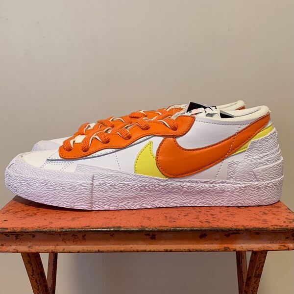 SACAI × NIKE BLAZER LOW マグマオレンジ 26.5cm