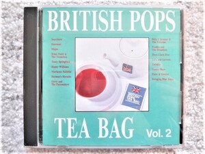 B【 BRITISH POPS TEA BAG Vol.2 】国内盤　ピーターとゴードン、マリアンヌ・フェイスフル、モージョズ　等