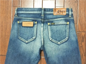  Lee Lee × Ford Mill zFordmills.... джинсы M распорка молния fly пчела. гнездо Denim брюки 97418