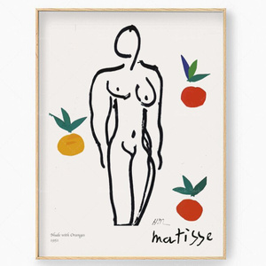 【最安保証】C1210 アンリ マティス Henri Matisse　絵画プリント キャンバスアートポスター 50×70cm 海外輸入 インテリア アート B